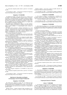 Diário da República, 2.a série — N.o 193 — 6 de Outubro de 2006