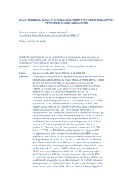 LEVANTAMENTO BIBLIOGR&Aacute;FICO DE TRABALHOS
