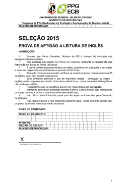 SELE&Ccedil;&Atilde;O 2015