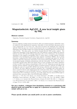 Magnetoelectric AgCrO2: A new local insight given by PAC