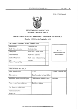 (DHA&mdash;1738) Form 8