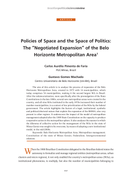 Policies of Space and the Space of Politics