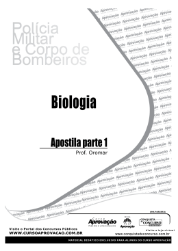 Biologia - Curso Aprova&ccedil;&atilde;o