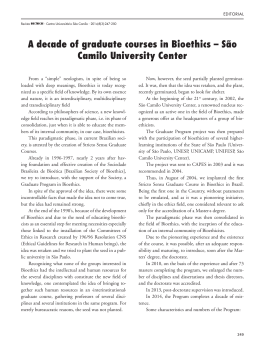 S&atilde;o Camilo University Center