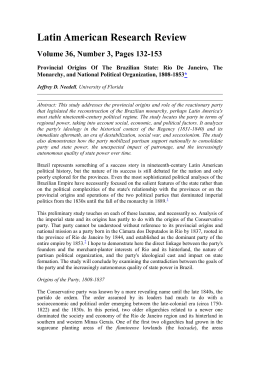 Latin American Research Review Volume 36, Number 3, Pages 132