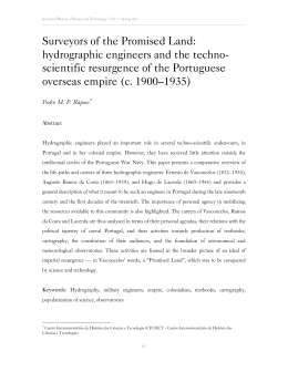 hydrographic engineers and the techno - HOST