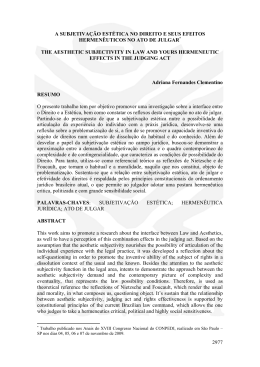 2977 a subjetiva&ccedil;&atilde;o est&eacute;tica no direito e seus