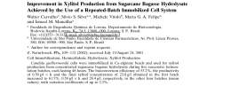 Improvement in Xylitol Production from Sugarcane Bagasse