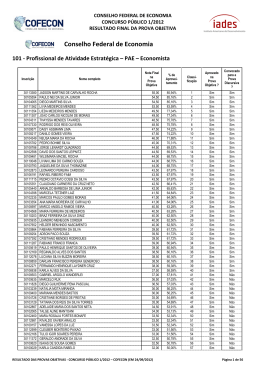 Conselho Federal de Economia