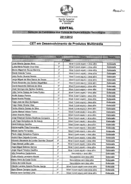 CET em Desenvolvimento de Produtos Multim&eacute;dia