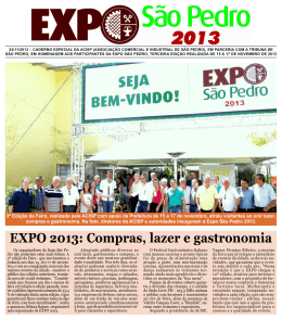 EXPO S&atilde;o Pedro - ACISP | Associa&ccedil;&atilde;o Comercial e Industrial de