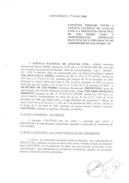 S&atilde;o Pedro - SDAE - Secretaria de Avia&ccedil;&atilde;o Civil