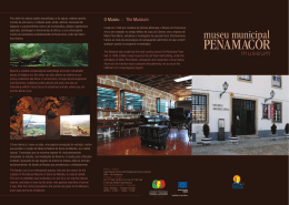 flyer pdf - Penamacor - Câmara Municipal de Penamacor