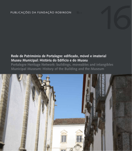 Rede de Património de Portalegre: edificado, móvel e imaterial