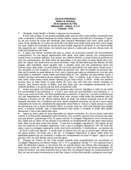 EM SUA PRESEN&Ccedil;A William M. Branham 09 de