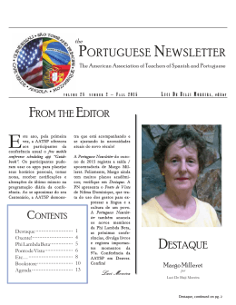 PORTUGUESE NEWSLETTER