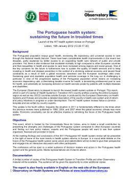 The Portuguese health system