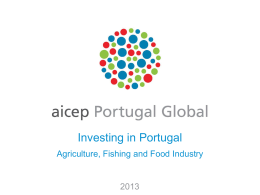 Investing in Portugal Agriculture, Fishing and