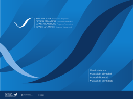 Identity Manual Manual de Identidad Manuel d