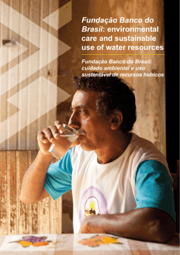environmental care and sustainable use of water resources