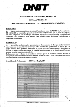 1º Caderno de Perguntas e Respostas