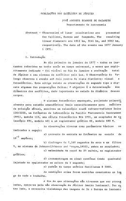 Oculta&ccedil;&otilde;es dos sat&eacute;lites de J&uacute;piter