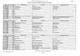 DIRECÇÃO E GESTÃO HOTELEÍRA (DIURNO l` PÓS