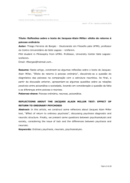arquivo em PDF - Instituto de Psicanálise e Saúde Mental de Minas