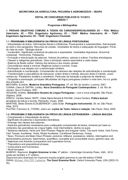 anexo vii - programa e bibliografia retificado