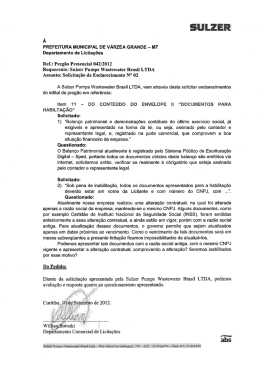 Á - Prefeitura Municipal de Várzea Grande