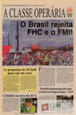 As propostas do PCdoB para sair da crise