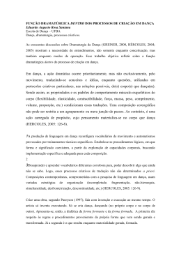 Fun&ccedil;&atilde;o dramat&uacute;rgia dentros dos processos de