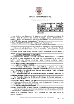 2004.MAI.19 - C&acirc;mara Municipal de Portel