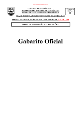 EAGS 2005 - Concursos Militares