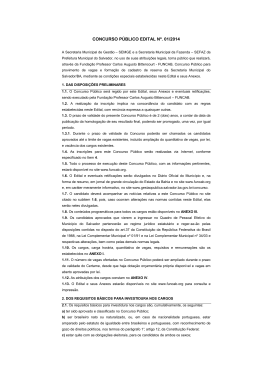 SEMGE-13-09-2014 - EDITAL N&ordm; 01-2014