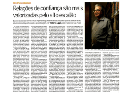 Relações de confiança são mais valorizadas pelo alto escalão