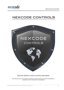 Nexcode Systems, todos os direitos reservados. Documento versão