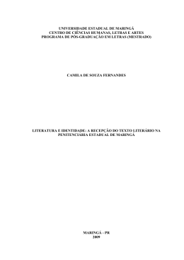 Disserta&ccedil;&atilde;o completa - Programa de P&oacute;s-Gradua&ccedil;&atilde;o em Letras