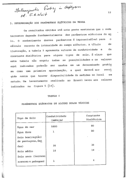 Par&acirc;metros El&eacute;tricos da Terra - Mauro Assis