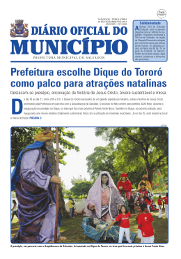 di&aacute;rio oficial do munic&iacute;pio do salvador