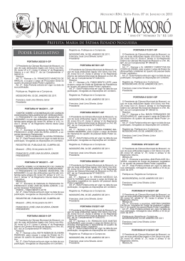 jomjornal - Prefeitura Municipal de Mossor&oacute;