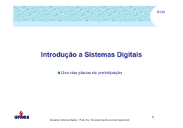 Introdu&ccedil;&atilde;o a Sistemas Digitais