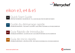Manuales - Merrychef