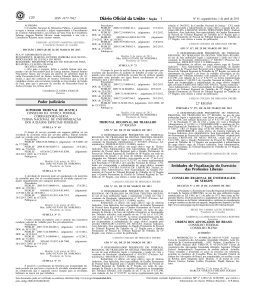 120 1 Poder Judici&aacute;rio Entidades de Fiscaliza&ccedil;&atilde;o do Exerc&iacute;cio das