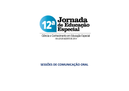 Sess&otilde;es de Comunica&ccedil;&atilde;o Oral
