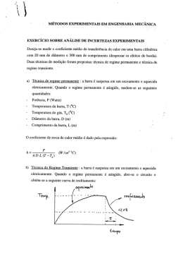 Exerc&iacute;cio An&aacute;lise de Incertezas