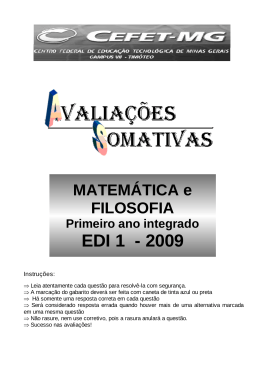 Matemática e Filosofia (Edi. 01)