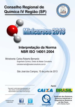 Interpreta&ccedil;&atilde;o da Norma NBR ISO 14001:2004