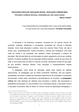1 EDUCA&Ccedil;&Atilde;O POPULAR, EDUCA&Ccedil;&Atilde;O SOCIAL, EDUCA&Ccedil;&Atilde;O