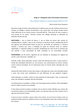 Leia mais - ABPp Associa&ccedil;&atilde;o Brasileira de Psicopedagogia